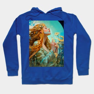 Dreaming Fairy Lady Hoodie